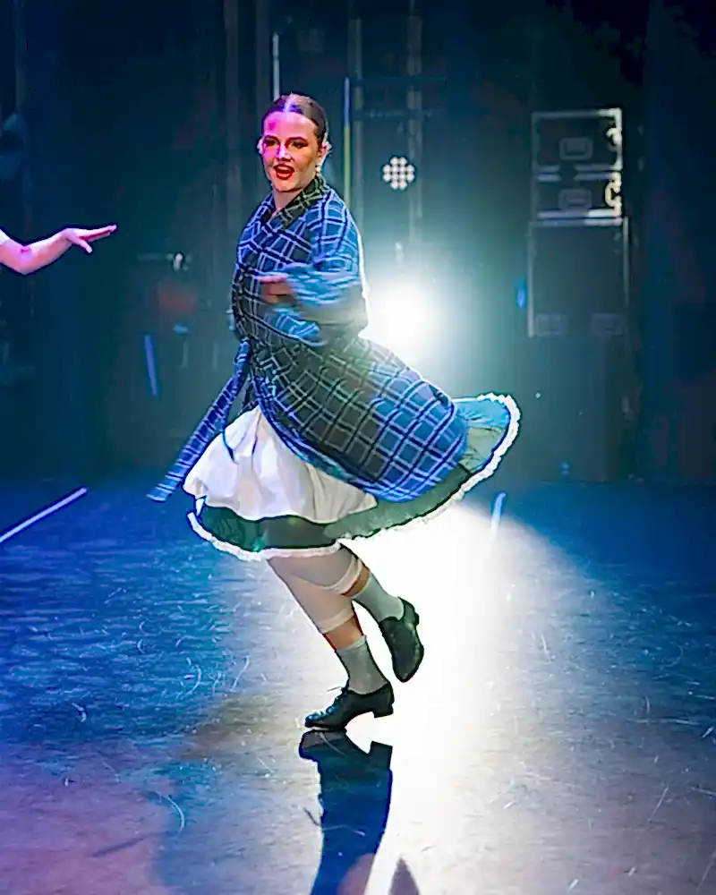 Performing-tap-concert Tap Dancing on Stage
